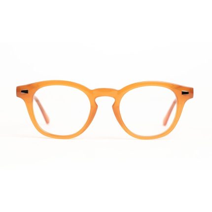 Orange Round Eyeglass